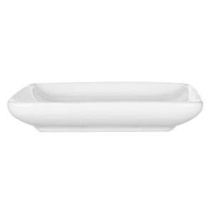 Dish de Cerámica 8.5x8.5x1 cm Blanco