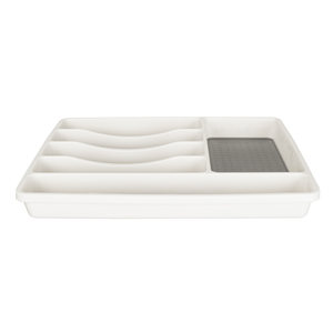Cubiertero Blanco 41x33x5 cm Plastico