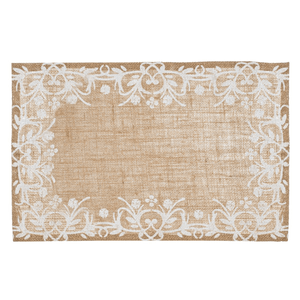 Set x6 Individuales Rectangular Marco 30x45 cm Yute