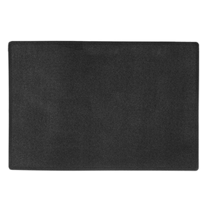 Set x6 Indivuales Rectangular Negro 30x45 cm Pvc