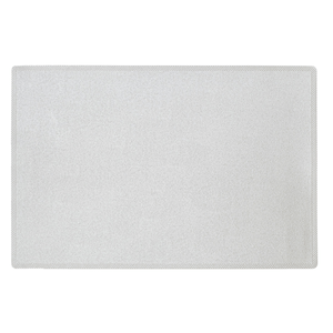 Set x6 Indivuales Rectangular Blanco 30x45 cm Pvc