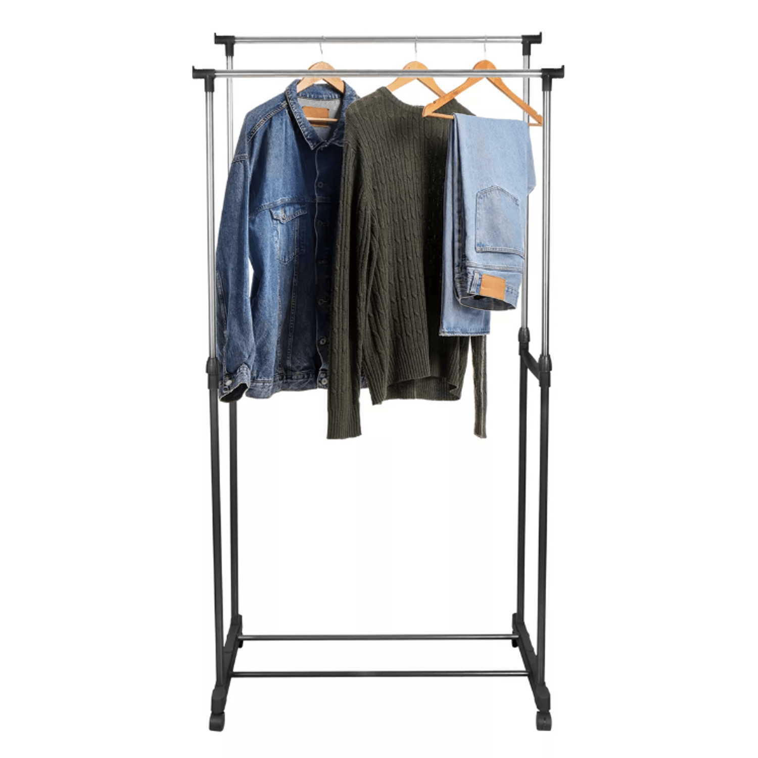 Perchero Doble Perchero Desarmable Perchero Shoppy Doble Barral