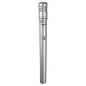 Micrófono Condensador Shure Sm81 Cardioide De Instrumento Plateado