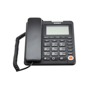 Telefono Fijo Uniden AS7408 Blanco con Identificador