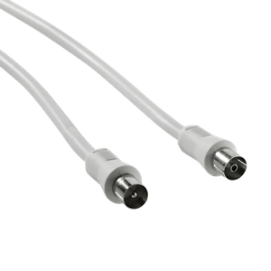 Cable Coaxial 1,5 M One For All Cc4020 Macho Hembra Blanco