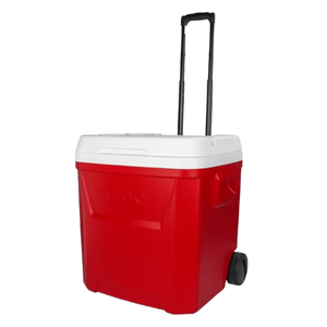 Conservadora Igloo 34495 Roja Laguna 60Qt 56Lts con Ruedas