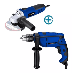 Combo Amoladora AG720K 115mm 720w + Taladro TP700K 13mm 700w KLD