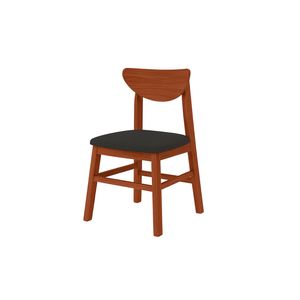 Silla Inmacol Norway 146-3 Castaño Grafito