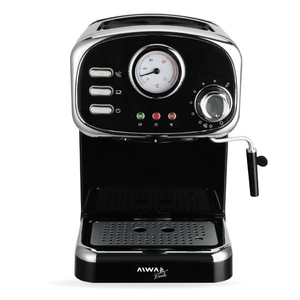 Cafetera Expresso con Espumador Aiwa AWK-CE200N 1.25Lt Negro