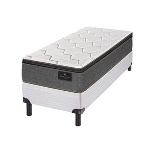 Sommier y Colchón de Resortes 1 Plaza King Koil Calais 80x190