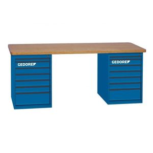 Mesa De Trabajo Con 2 Cajoneras