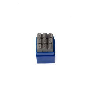 Juego De Estampado Numeral  0-9 De 8 Mm