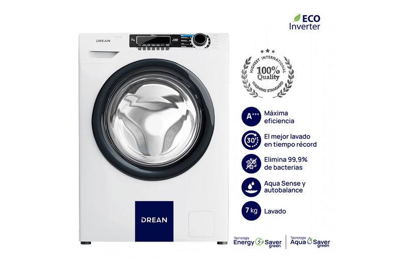 Lavarropas Carga Frontal Inverter Drean 7kg LFDR0710SBO Blanco_0010_1200Wx1200H-A-LFDR0710SB0-1