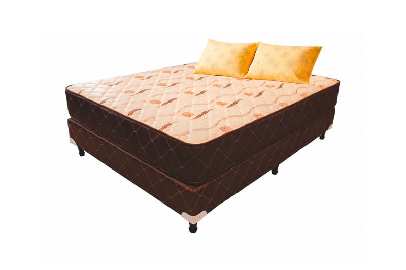Colchón y Sommier Esmeralda 140x190 + Almohadas de Regalo Maxiking