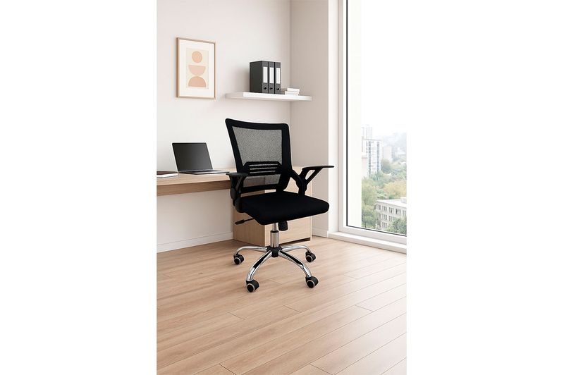 Silla de Oficina Pram PRSO4420NE Negro_0001_ChatGPT Image 6 jun 2025, 10_20_41