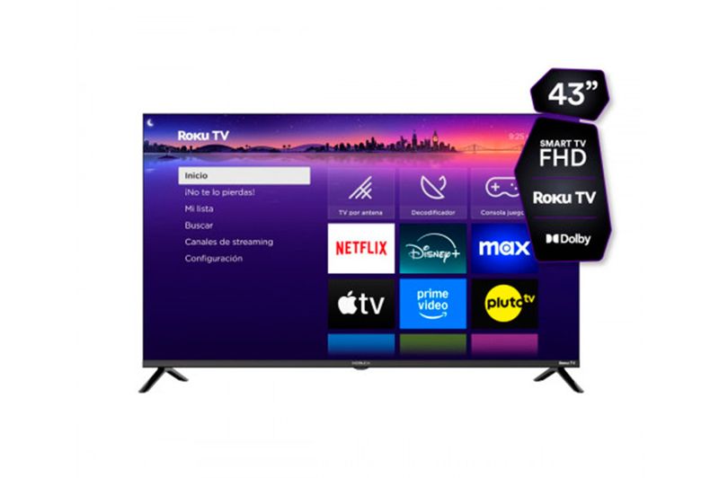 Smart TV 43” HD Noblex Roku DB43X3100_0003_poptv_nuevoafa2024_noblex_v2_db43x3100