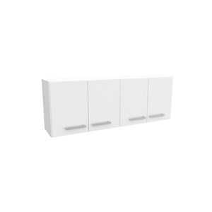 Alacena Mosconi 4 Ptas AL140EX 140x50 CM Blanco