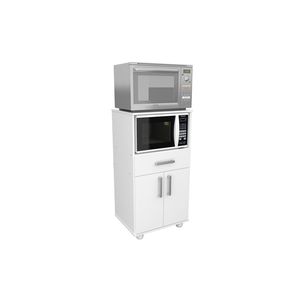 Porta Microondas + Grill Mosconi 110x57 cm MPM+G Blanco