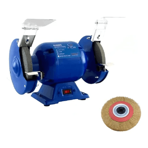 Amoladora de Banco KLD KLDAB6PRO 375W y Cepillo de Acero