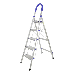 Escalera Aluminio Plegable KLD 1752 5 Escalones Aluminio