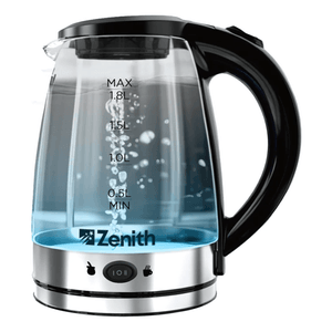 Pava Eléctrica Zenith 10200002 Cristal 1.8 Lts