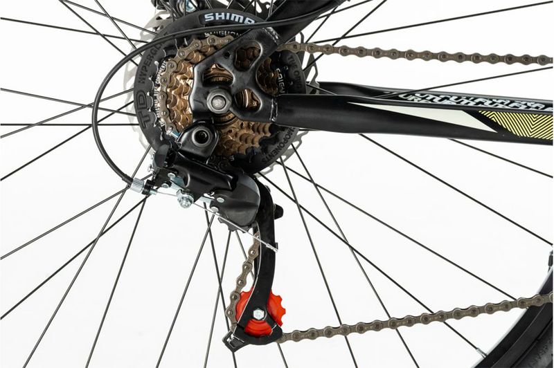 Bicicleta R29 Futura Cheetah 5189 21V Negro_Amarillo_0005_Cheetah-WEB-AMARILLA-DETALLES-00002-1024x683