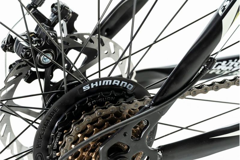 Bicicleta R29 Futura Cheetah 5189 21V Negro_Amarillo_0014_Cheetah-WEB-AMARILLA-DETALLES-00003-1024x683