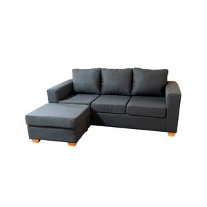 Esquinero Verona Mondo Divani 3 Cuerpos Gris