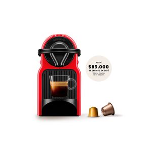 Cafetera Nespresso Inissia C40 Ruby 220V ROJA