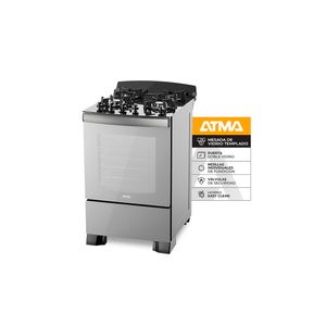 Cocina Atma Multigas 94CCM056G 56CM Gris