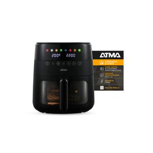 Freidora de Aire Digital Atma 6Lts FR246ABP Negro