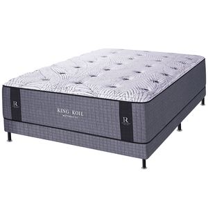 Sommier y Colchón de Resortes 2 Plazas King Koil Lexington 140x190