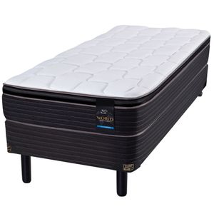 Sommier y Colchón de Resortes 1 Plaza y media King Koil Calais 100x190