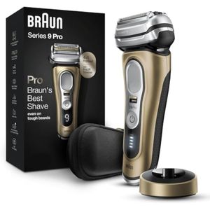 Braun Series 9 Pro 9419s - Afeitadora eléctrica para hombre, afeitado húmedo y seco, kit de afeitado