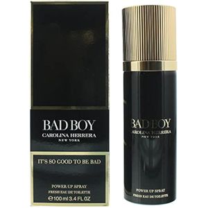 Carolina Herrera Bad Boy Power Up Spray EDT Spray Hombres 3.4 oz