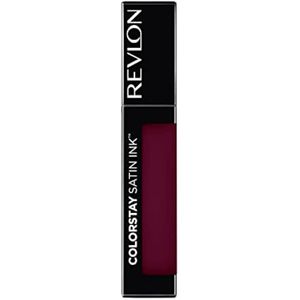 Revlon ColorStay Satin Ink Crown Jewels Lápiz labial líquido, duradero e impermeable, fórmula