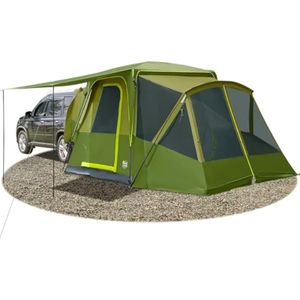 TIMBER RIDGE 5-9 Person SUV Tent with Screen Porch and Awning for Family Camping, Weather Resistant