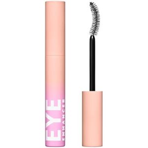 CoverGirl Potenciador de ojos, negro intenso, rímel 3D, cepillo de fibra curvada, cera de elevación