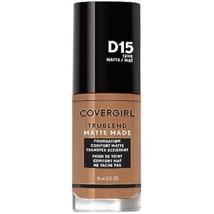 Covergirl - Base líquida mate Trublend, Total 1, Towny cálido.