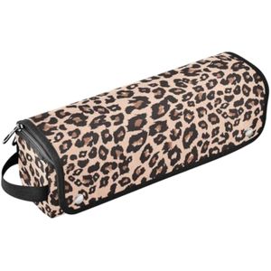 Bolsa de viaje para herramientas para el cabello con alfombrilla resistente al calor desmontable 2