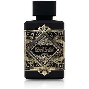 Lattafa Perfumes Bade'e Al Oud, Oud for Glory para Eau de Parfum en espray unisex, 3.4 onzas