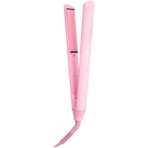 FoxyBae Plancha para el cabello, plancha plana de cerámica elegante de 1 pulgada, alisadora de pelo