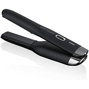 ghd Unplugged Styler ? 1" Cordless Flat Iron Hair Straightener, Professional Travel