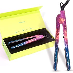 PYT Unicorn Pro - Plancha de pelo de cerámica para un estilo profesional. Salida de potencia de 150