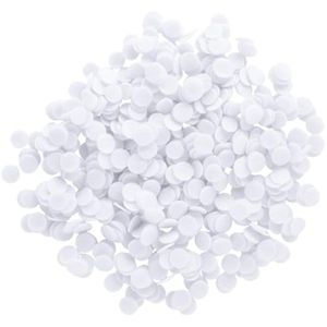 TopDirect - 500 filtros de algodón de microdermoabrasión, repuesto de 0.394 pulgadas, filtro de