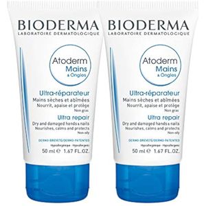 Bioderma - Atoderm - Crema para manos y uñas - Nutre y restaura - Crema de manos para manos