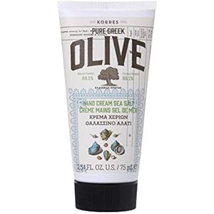 KORRES Crema de manos de oliva, sal marina, 2.54 fl. oz.