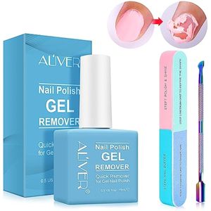 Removedor de esmalte de uñas, (3 piezas) removedor de esmalte de uñas de gel, profesional elimina el