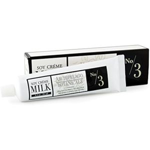 Archipelago Botanicals Crema de manos de leche de soja | Loción rica y ligeramente perfumada para