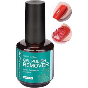 Removedor de esmalte de uñas de gel, kit removedor de esmalte de gel, no necesita remojo o envoltura
